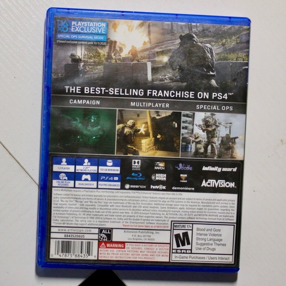 PS4 call of duty modern warfare 1 - Picture 2 of 4